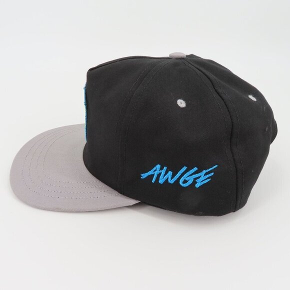 AWGE Mercedes Benz Logo Snapback Adult One Size Pac Sun Flat Brim Hat Cap OSFM - Picture 4 of 10